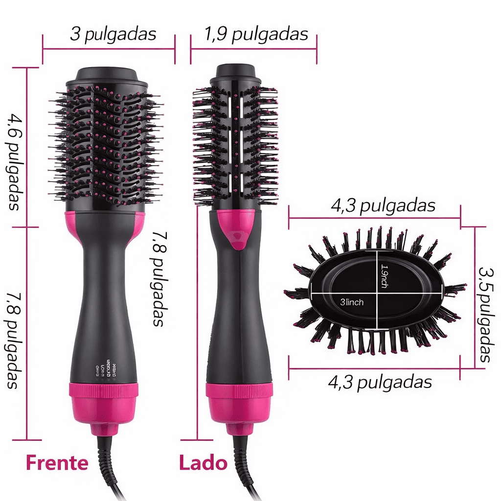 Cepillo Secador Todo en Uno – Peiná, Alisá y Rizá Fácilmente